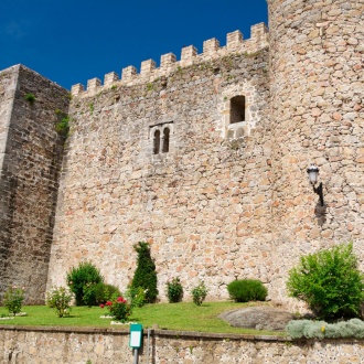 Zamek Don Álvaro de Luna. Arenas de San Pedro. Ávila.