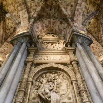 Detail of Ávila Cathedral