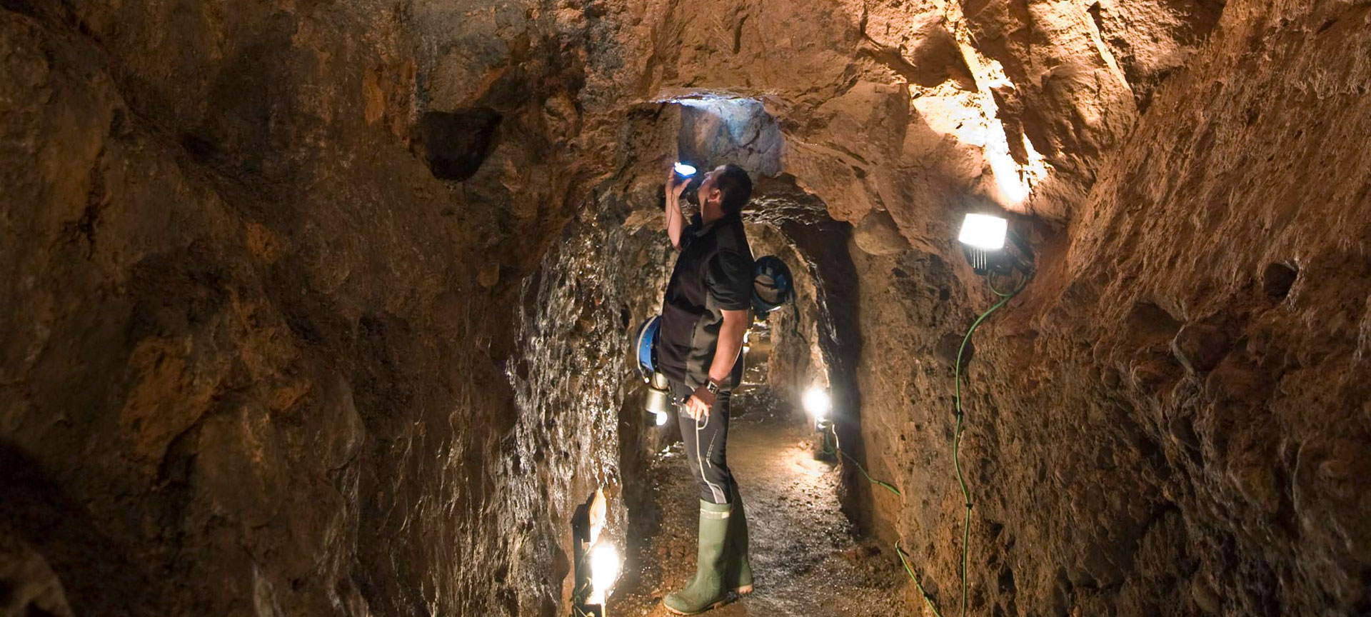 Complexe minier de Puras de Villafranca dans la province de Burgos Complexe minier de Puras de Villafranca dans la province de Burgos