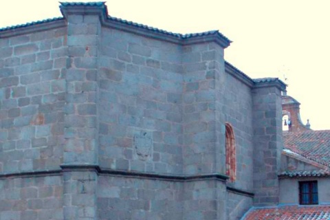 Монастырь Санта-Мария-де-Грасия, Авила. Вид сверху. 