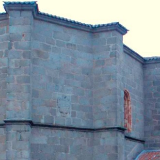 Klasztor Santa María de Gracia, Ávila. Widok z lotu ptaka.