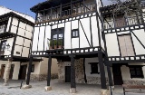 コバルビアス（カスティージャ・イ・レオン州ブルゴス）の伝統的な家屋