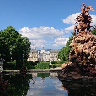 ラ・グランハ・デ・サン・イルデフォンソの庭園