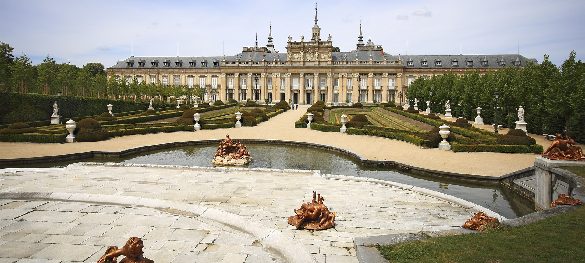 Pałac Królewski La Granja de San Ildefonso, Segowia (Kastylia i León) Pałac Królewski La Granja de San Ildefonso, Segowia (Kastylia i León)