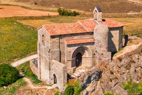 サンタ・セシリア礼拝堂。パレンシア県バジェスピノソ・デ・アギラール