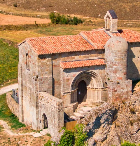 Wallfahrtskirche Santa Cecilia Vallespinoso de Aguilar, Palencia