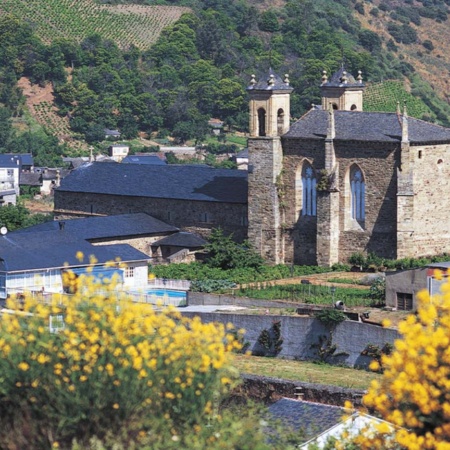 Franziskanerkloster in Villafranca del Bierzo (León, Kastilien-León)