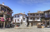 Plaza Mayor square in La Alberca (Salamanca, Castilla y León)