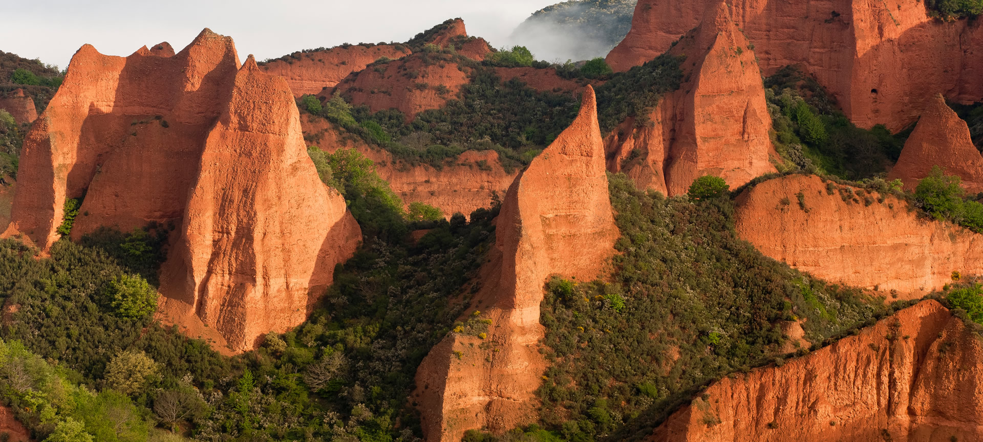 Veduta di Las Médulas, León
