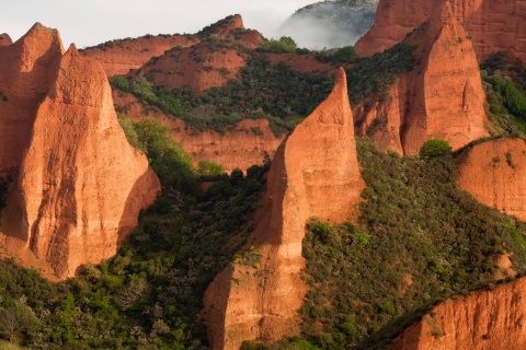 Veduta di Las Médulas, León