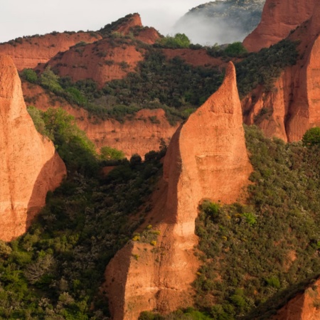 Blick auf Las Médulas, León