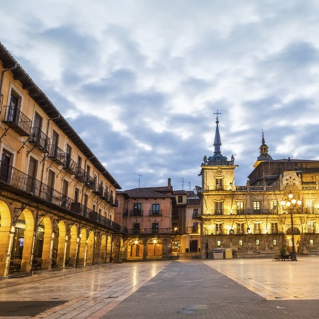 Plaza Mayor di León (Castiglia e León)