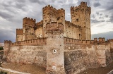 Zamek La Mota w Medina del Campo (Valladolid, Kastylia i León)