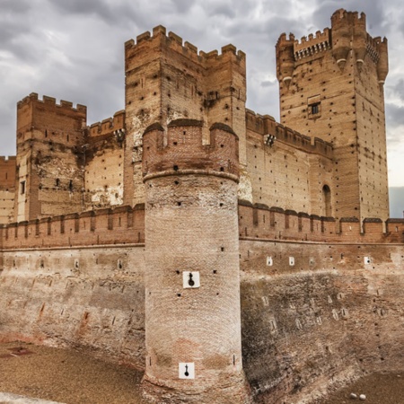Castelo da Mota, em Medina del Campo (Valladolid, Castilla y León)