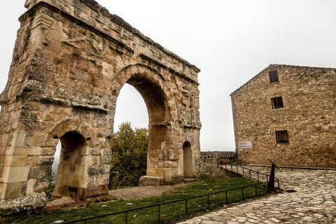 Arco di trionfo di Medinaceli, a Soria (Castiglia e León)