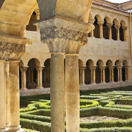 Gardens in the Monastery of Santo Domingo de Silos