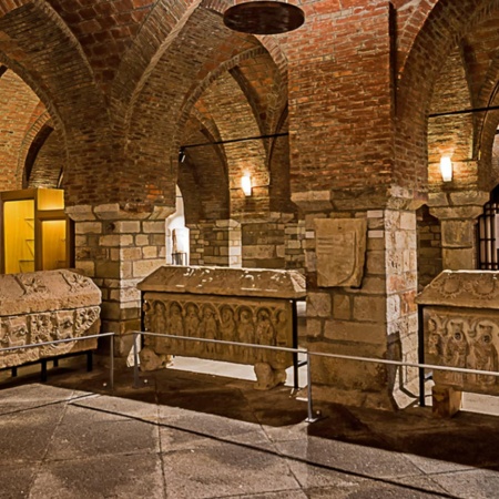 Museo de los Caminos de Astorga. Sótano romano y medieval
