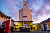 Extérieur du Musée international des radiocommunications Inocencio Bocanegra près de Burgos