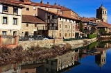 Río Carrión a su paso por Palencia