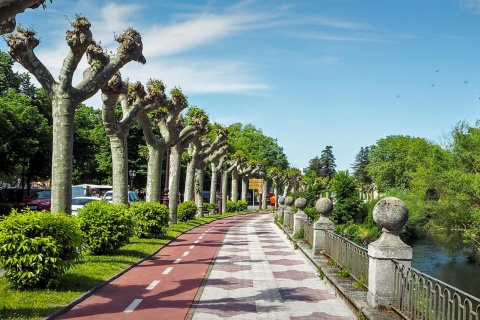 Paseo del Espolón de Burgos