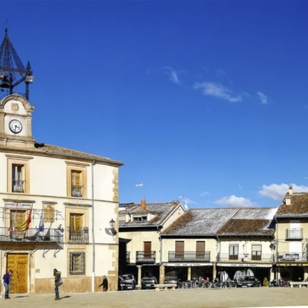 Plaza Mayor e Prefeitura de Riaza (Segóvia, Castilla y León)