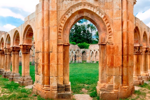 Monastery of San Miguel de Duero in Soria (Castilla y León)