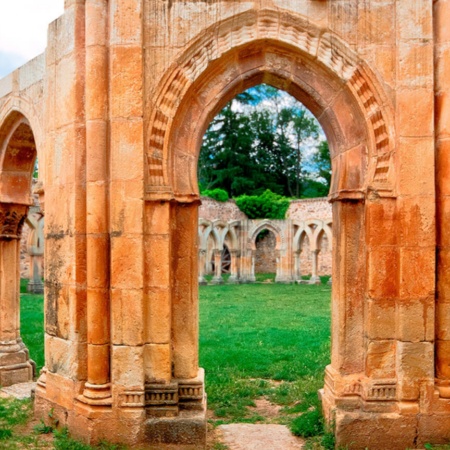 Monastery of San Miguel de Duero in Soria (Castilla y León)