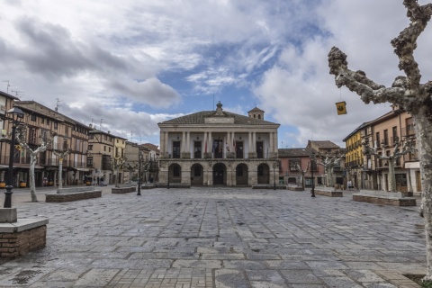 Plaza Mayor in Toro (Zamora, Kastilien-León)