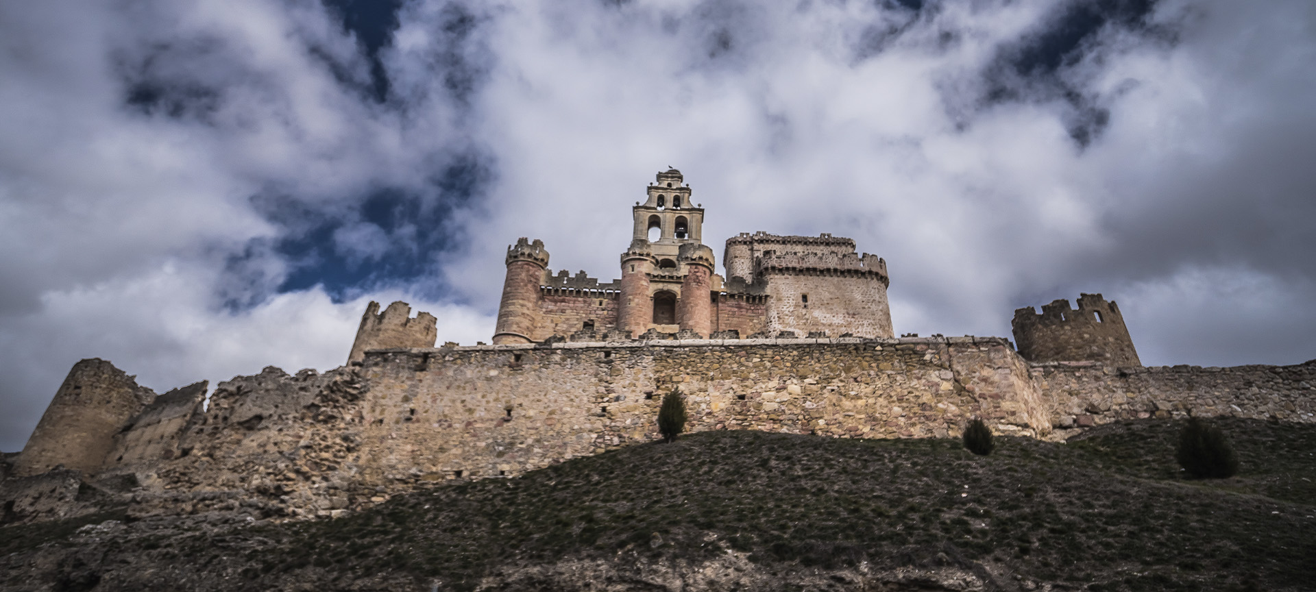 View of Turégano Castle (Segovia, Castilla y León)