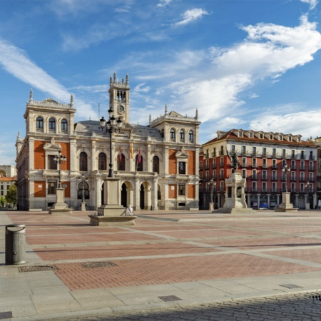 Plaza Mayor w Valladolid (Kastylia-León)
