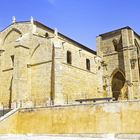 Igreja de Santa María, em Villalcázar de Sirga (Palência, Castilla y León)