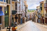 Calle Balboraz, uma das ruas mais antigas de Zamora (Castilla y León)
