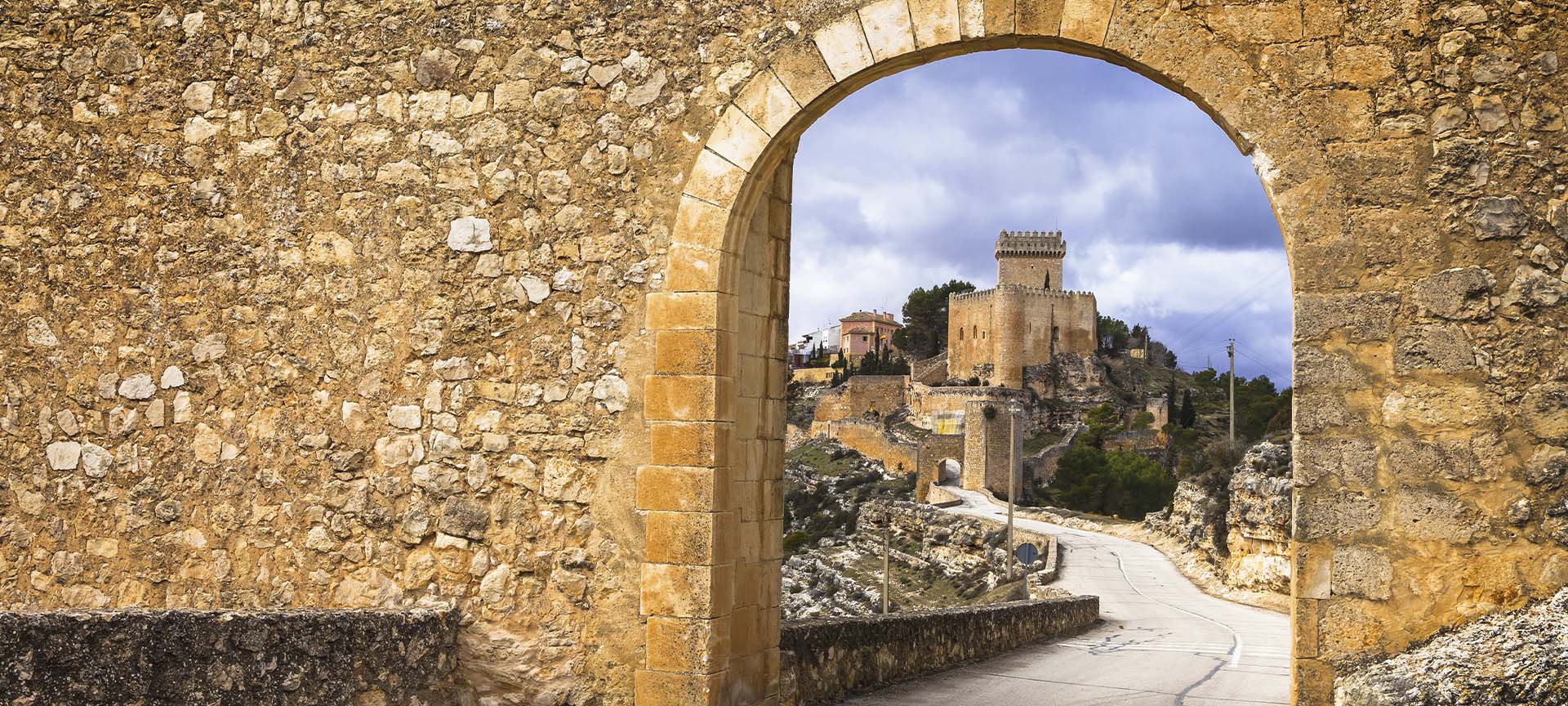 Burg in Alarcón (Cuenca, Kastilien-La Mancha)