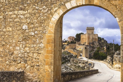 Burg in Alarcón (Cuenca, Kastilien-La Mancha)