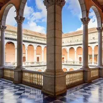 Interior del Alcázar de Toledo