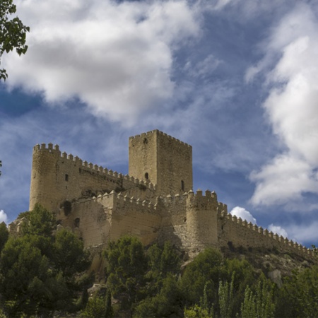 Zamek w Almansie (Albacete, Kastylia-La Mancha)