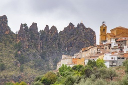 Vista de Ayna (Albacete, Castilla-La Mancha)