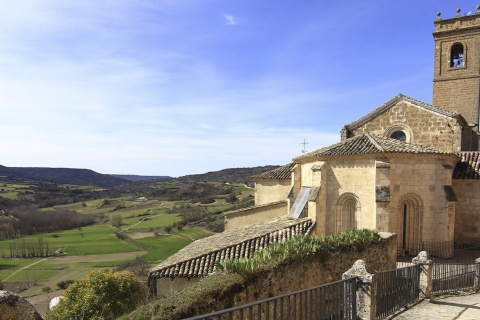 Vista de Brihuega (Guadalajara, Castela-La Mancha)