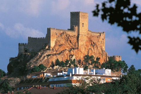Burg von Chinchilla. Albacete