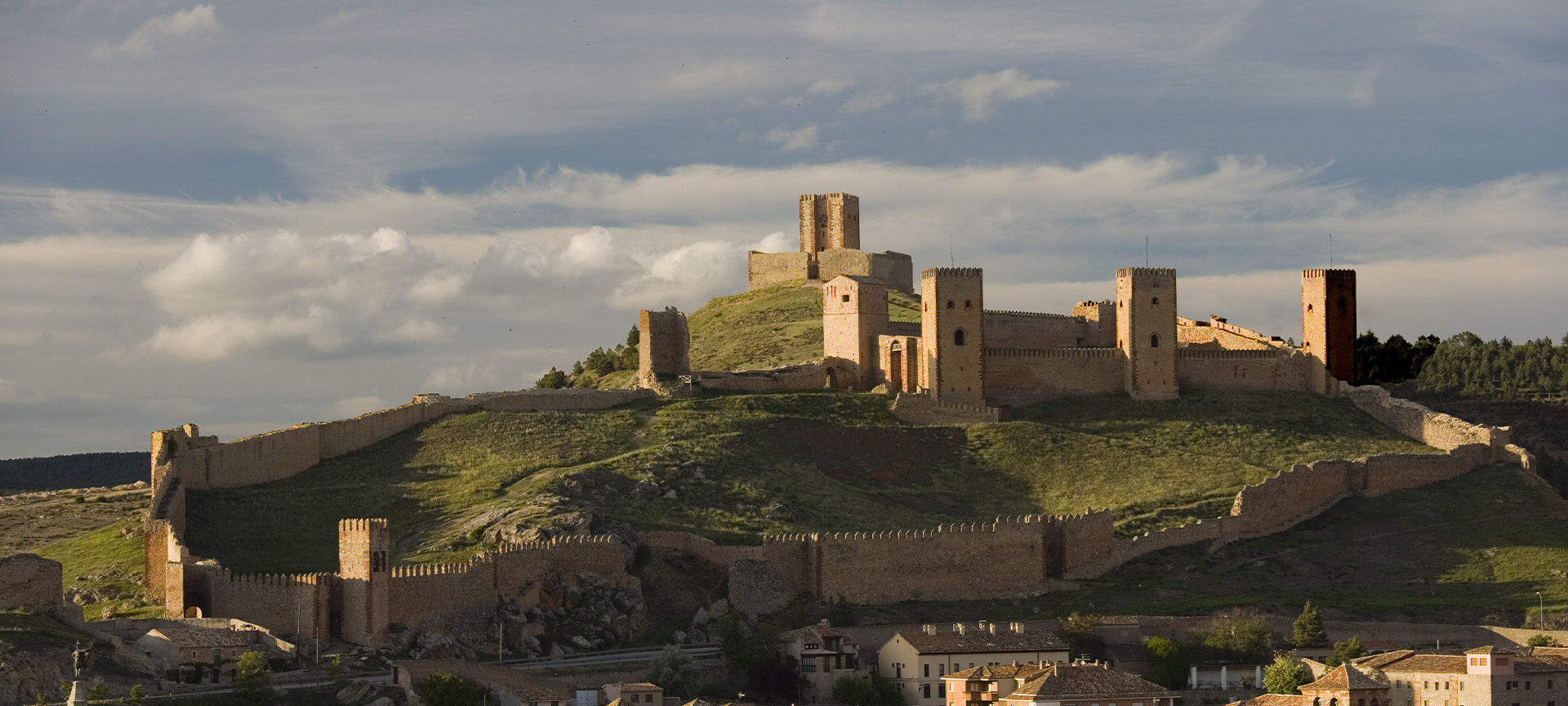 Molina de Aragon Castle in Guadalajara (Castilla-La Mancha)