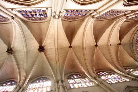 Bóvedas de la catedral de Toledo