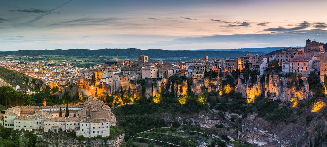 Panoramic view of Cuenca