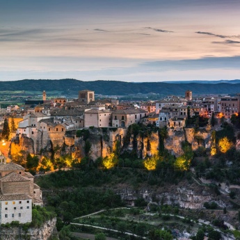 Panoramic view of Cuenca