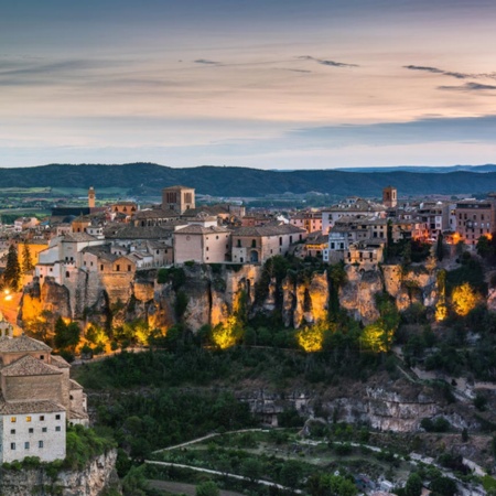 Panoramic view of Cuenca