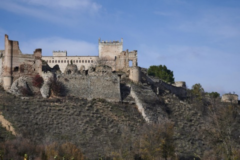 Festung von Escalona in Toledo (Kastilien-La Mancha)
