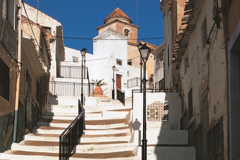 Улицы Эльина (Альбасете, Кастилия-Ла-Манча).
