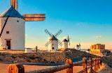 Windmühlen in Consuegra, Toledo