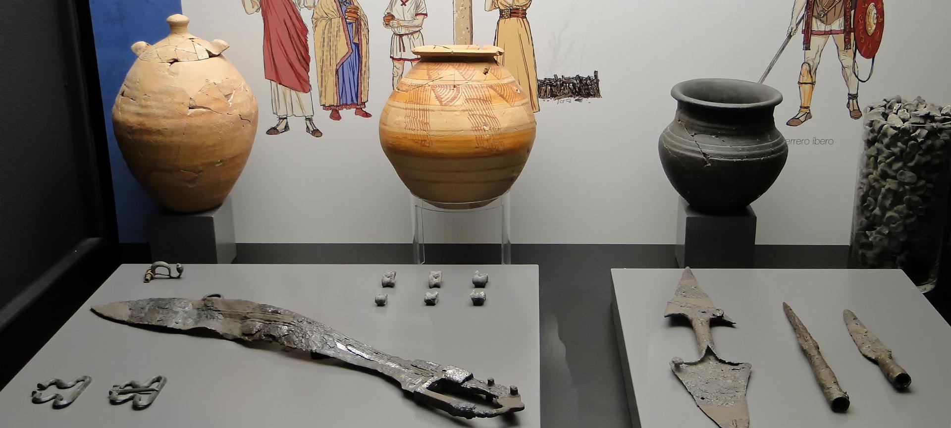 Naczynia iberyjskie. Muzeum Ciudad Real Naczynia iberyjskie. Muzeum Ciudad Real