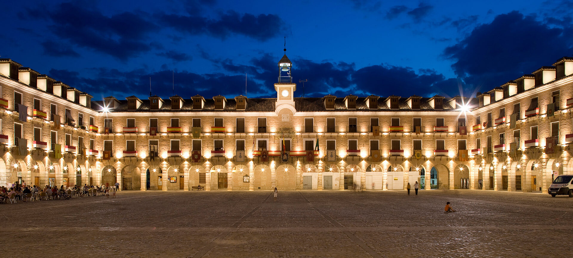 Plaza Mayor square in Ocaña in Toledo (Castilla-La Mancha)