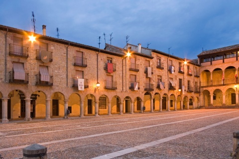 Plaza Mayor de Siguenza. Guadalajara